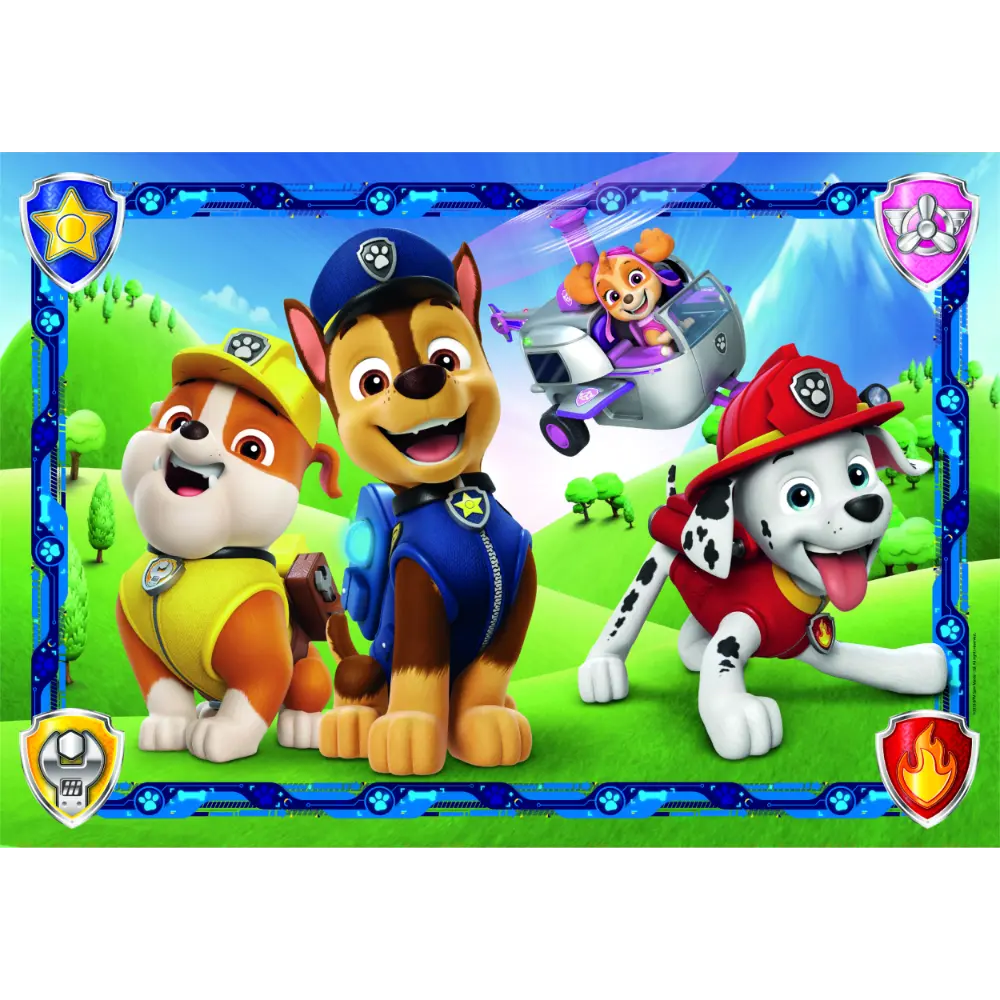 Clementoni Puzzle Paw Patrol Happy 104-Piece