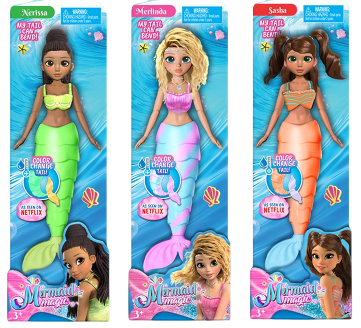 Mermaid Magic Doll 9 Inch Assortment