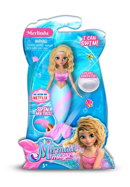 Mermaid Magic Windup Doll 5.5 Inch