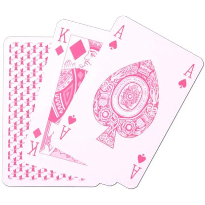 WADDINGTONS NUMBER1 PLAYING CARDS PINK C