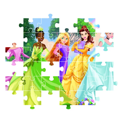 Clementoni Puzzle Disney Princess Gown 180-Piece