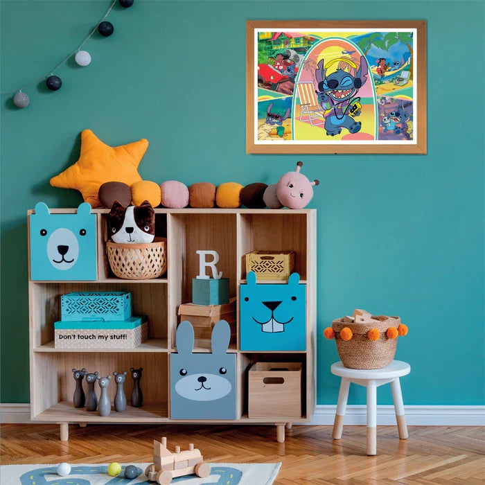 Clementoni Disney Stitch 180-Piece Puzzle for Kids 48.5 x 33.5 cm