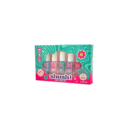 Shush 5-Piece Nail Polish Toy Set for Kids