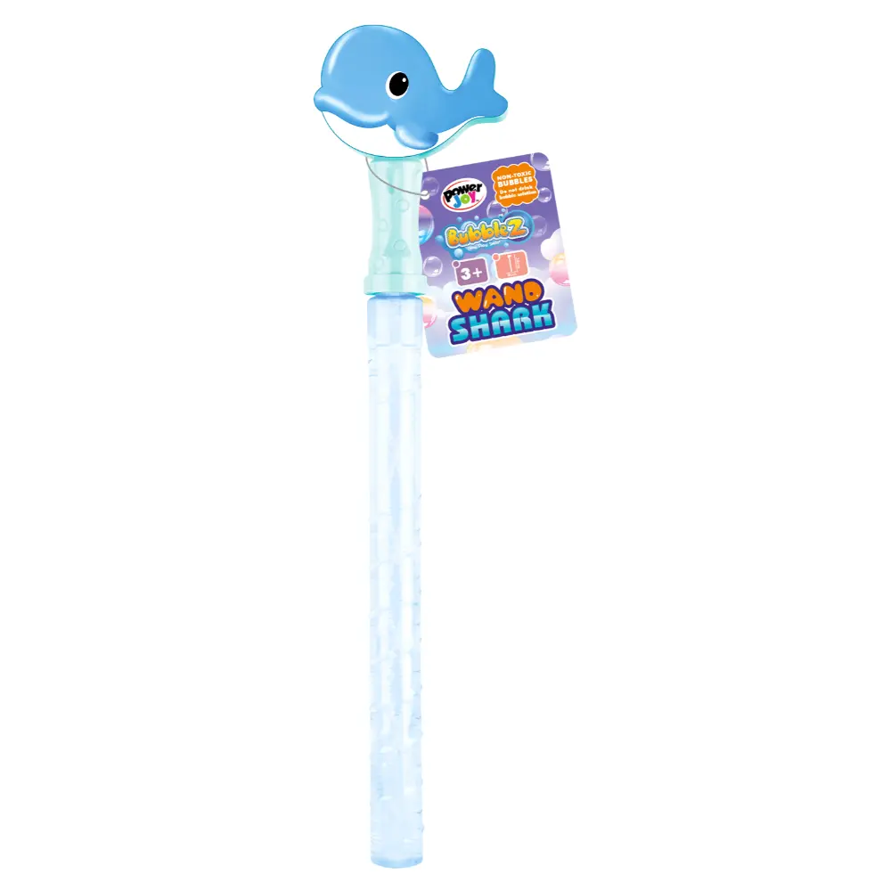 Power Joy Whale Bubble Wand Toy - 39cm