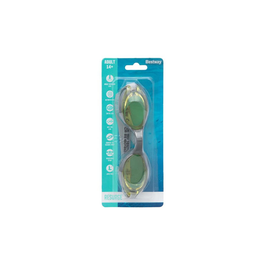 Bestway HydroPro Goggles Activewear With UV Protective Coating, 100% Latex Free