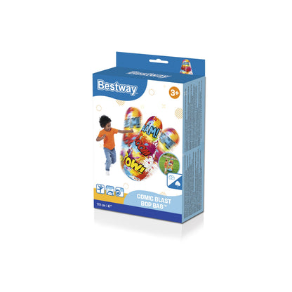 Bestway Bop Bags Comic Blast 119cm