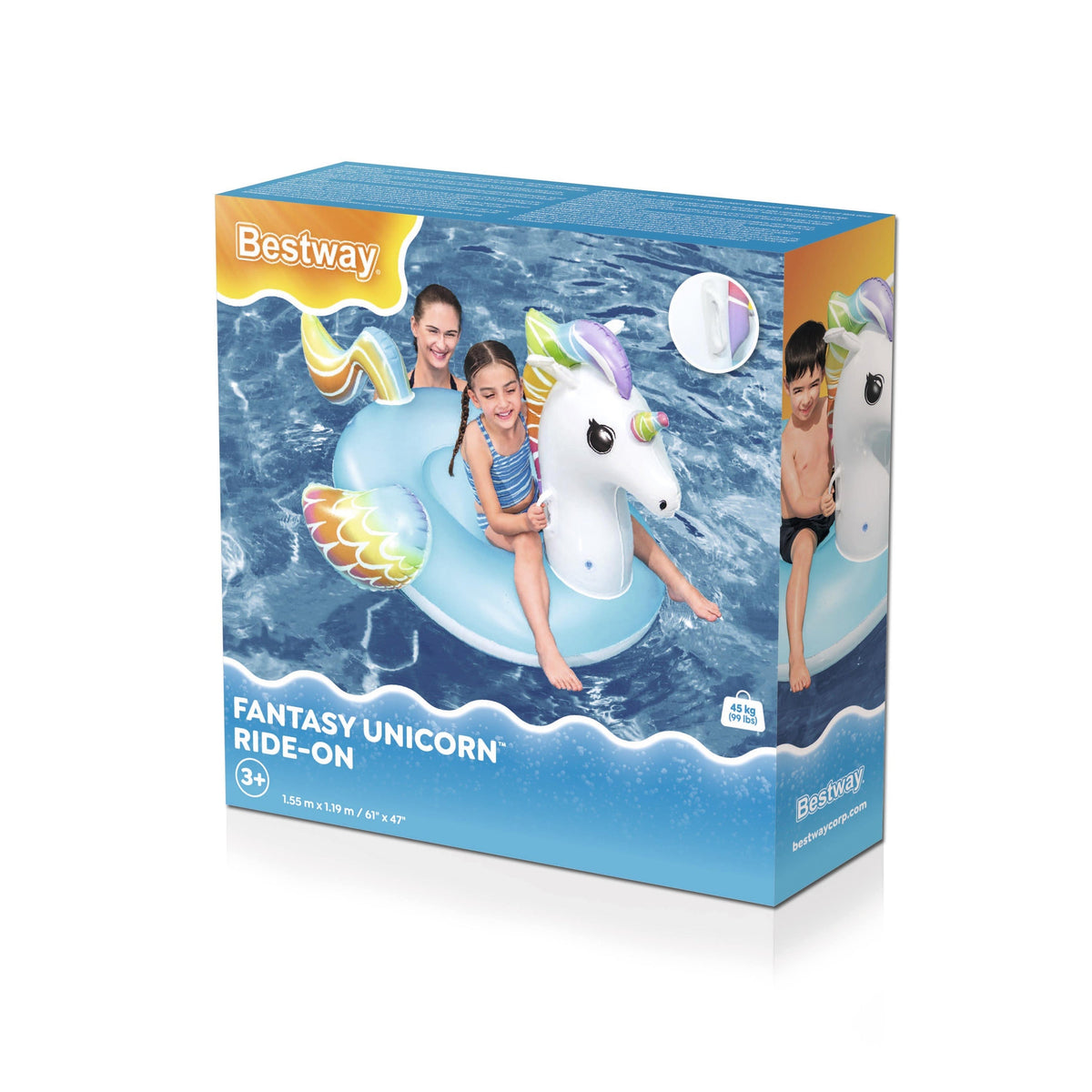 Bestway Fantasy Unicorn Kids Inflatable Pool Float 150x117cm