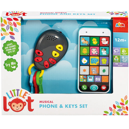Little Lot Musical Phone & Keys Batery Operated