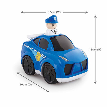 Little Lot Press & Go Vehicle Police Car