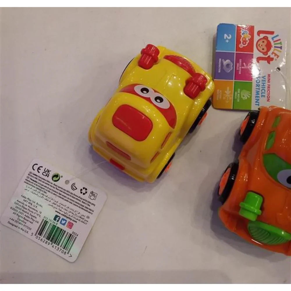 Little Pot Mini Friction Vehicle Assortment - Sold per piece