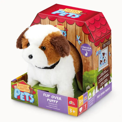 Pitter Patter Pets Flip Over Puppy Battery-Operated