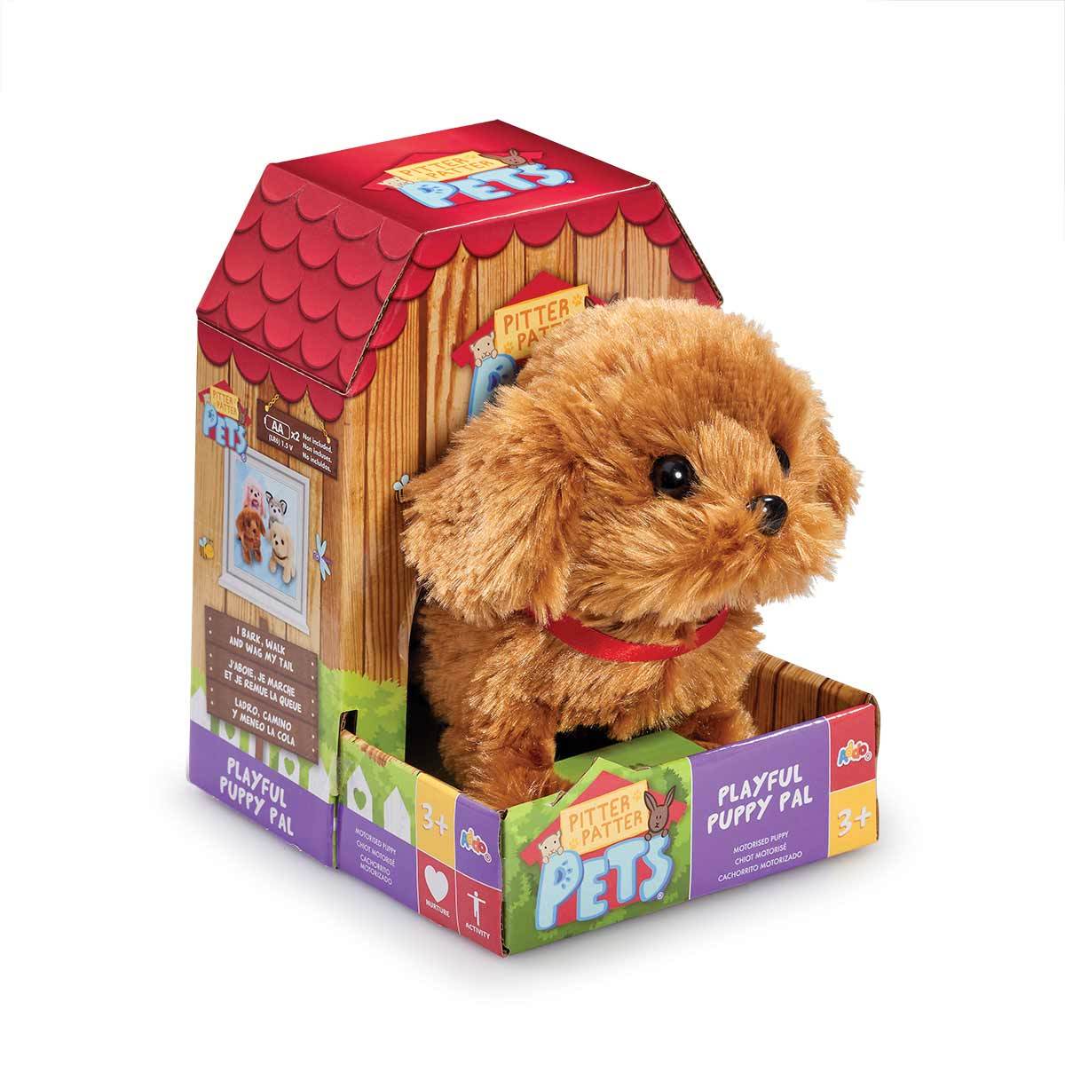 Pitter Patter Pets Playful Puppy Pal Battery-Operated