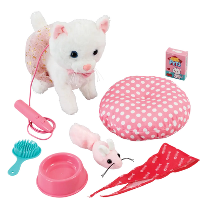 Pitter Patter Pet Walk Along Cat Deluxe