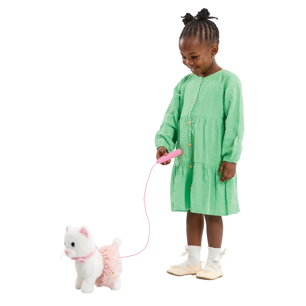 Pitter Patter Pet Walk Along Cat Deluxe