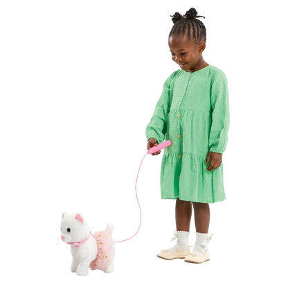 Pitter Patter Pet Walk Along Cat Deluxe