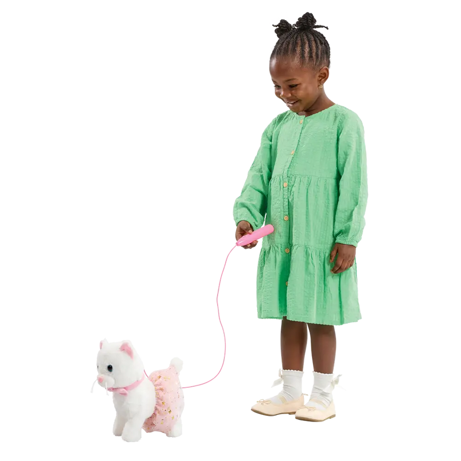 Pitter Patter Pet Walk Along Cat Deluxe