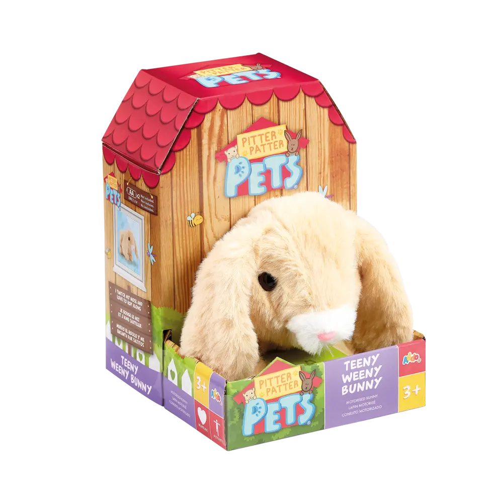 Pitter Patter Teeny Weeny Bunny Battery-Operated