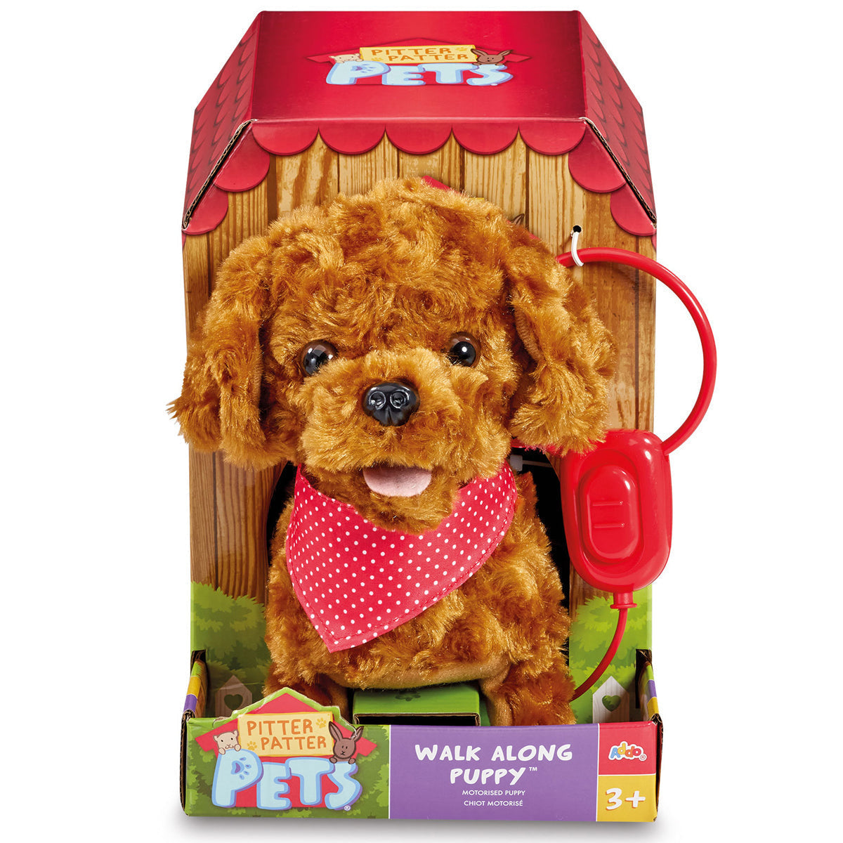 Pitter Patter Pets Walk Along Cockapoo Battery-Operated