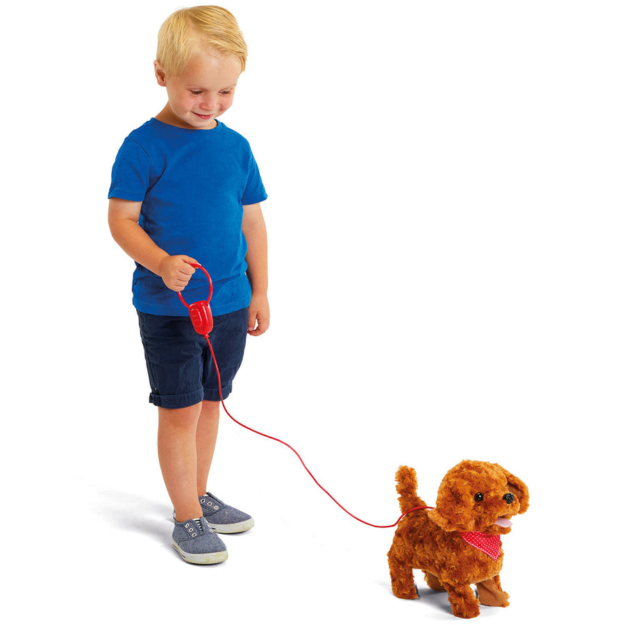 Pitter Patter Pets Walk Along Cockapoo Battery-Operated