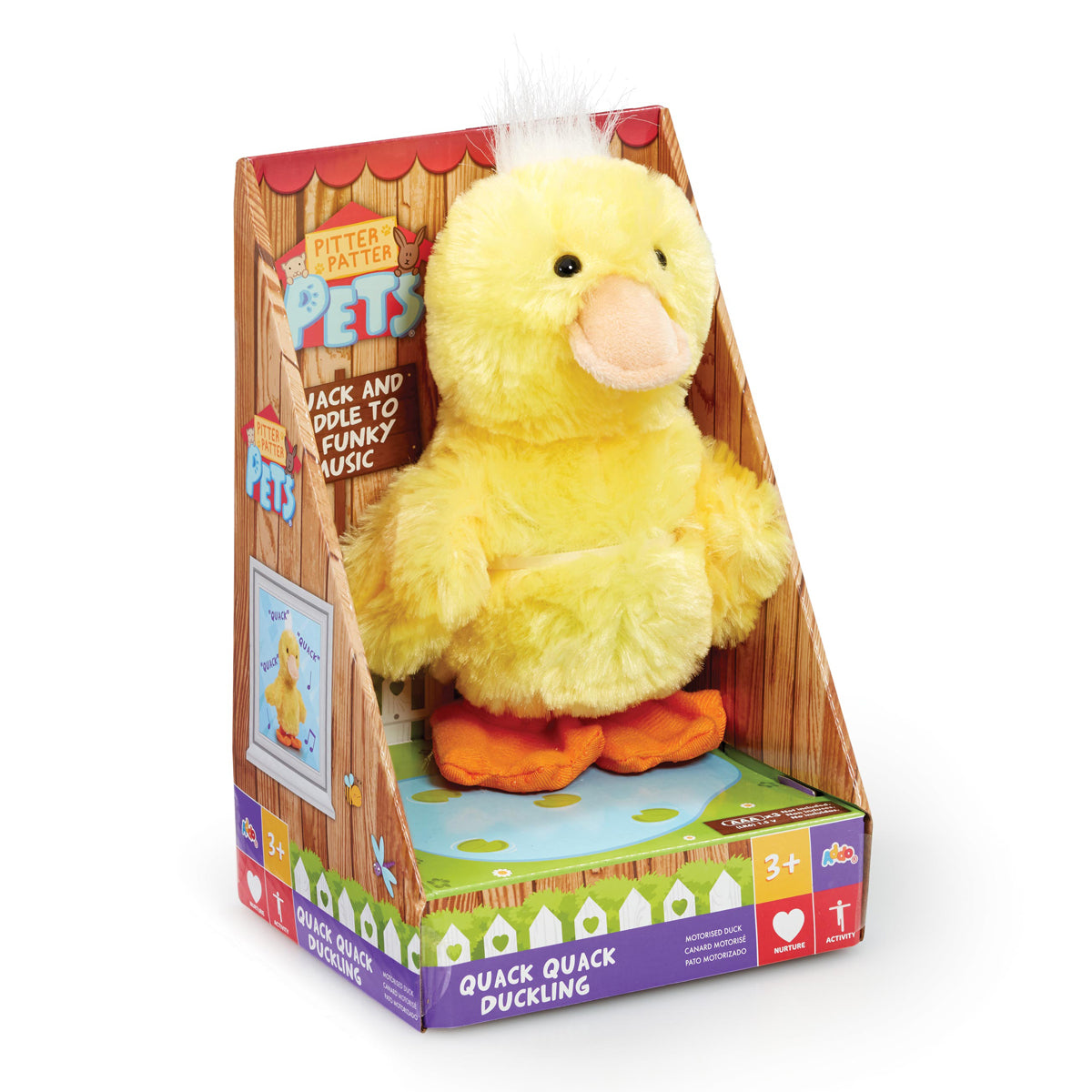 Pitter Patter Quak Quack Duckling Battery Operated