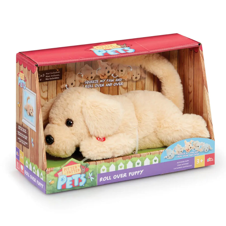Pitter Patter Pets Roll Over Puppy