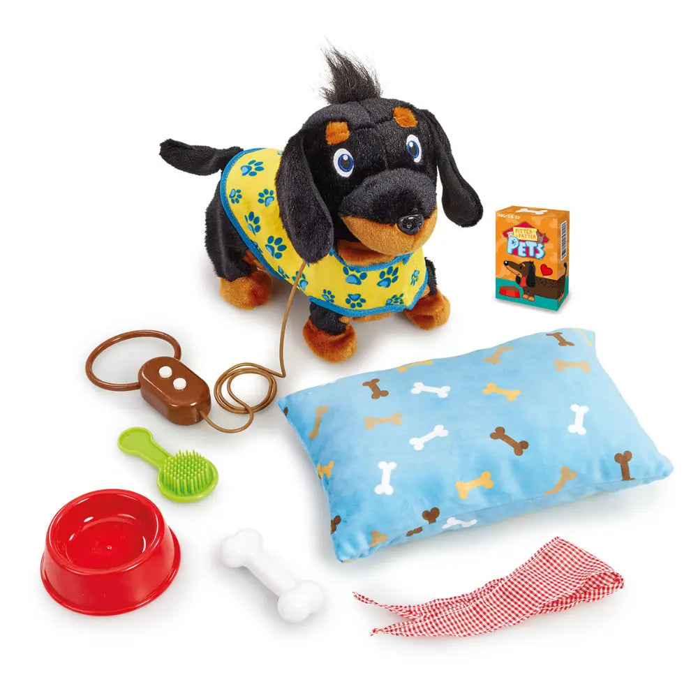 Pitter Patter Wiggle Jiggle Dachshund Deluxe Battery-Operated