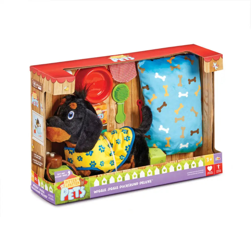Pitter Patter Wiggle Jiggle Dachshund Deluxe Battery-Operated