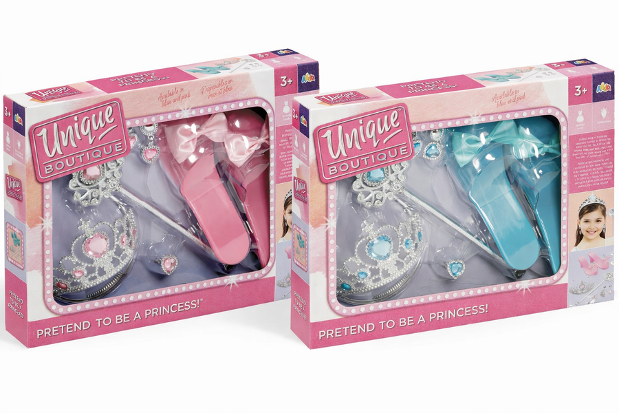 Unique Boutique Pretend To Be Princess Assorted Colors ( Pink & Blue )
