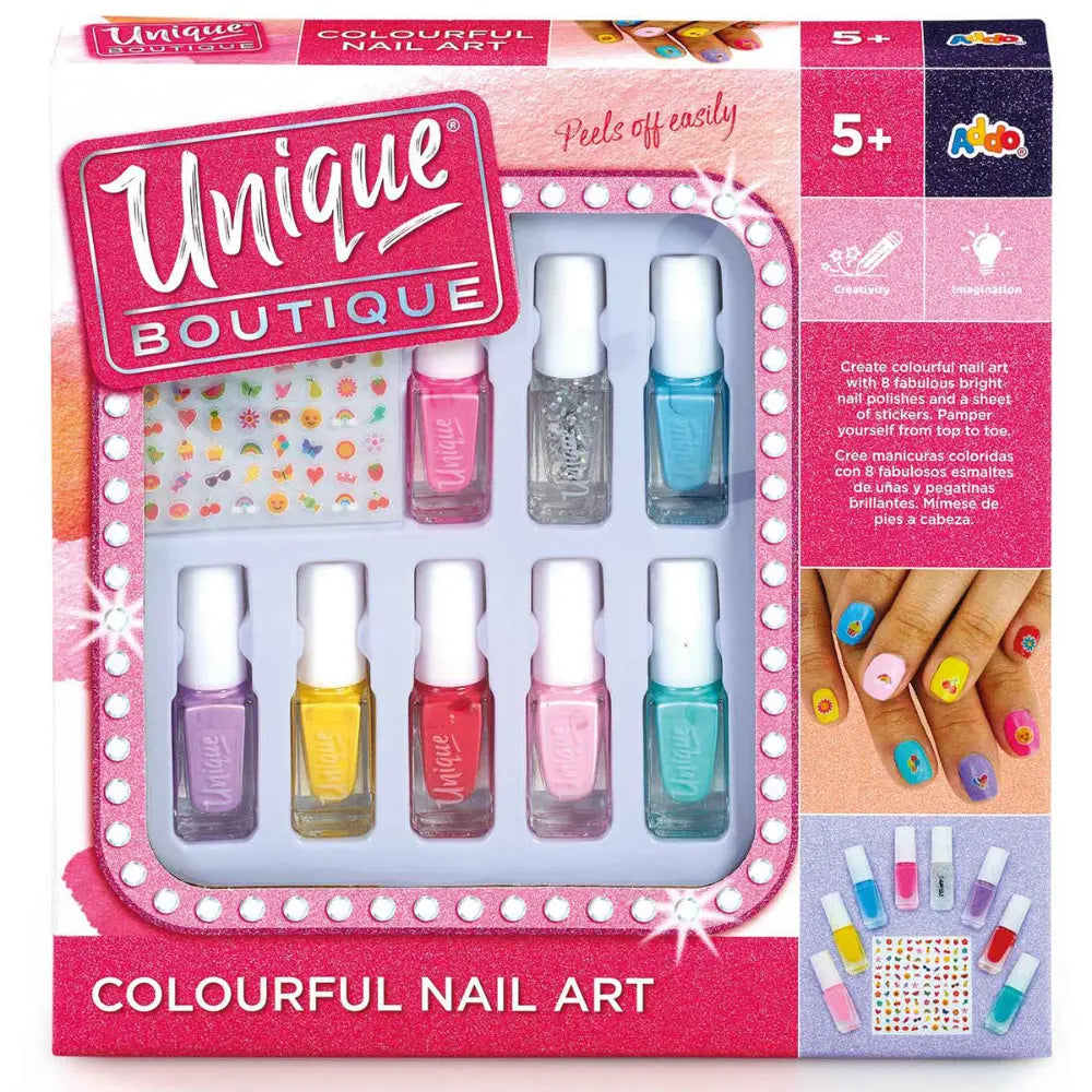 Unique Boutique 8 Nail Polish & Sticker