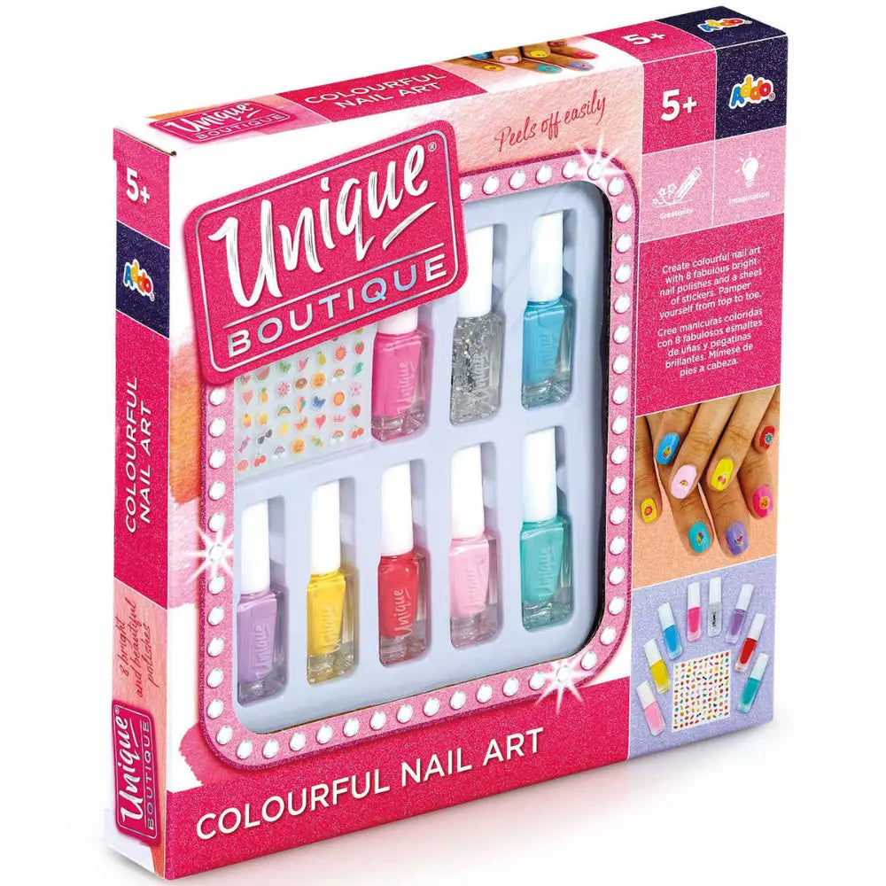 Unique Boutique 8 Nail Polish & Sticker