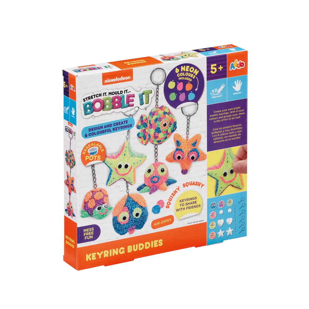 Nickelodeon Bobble It Keyring Buddies
