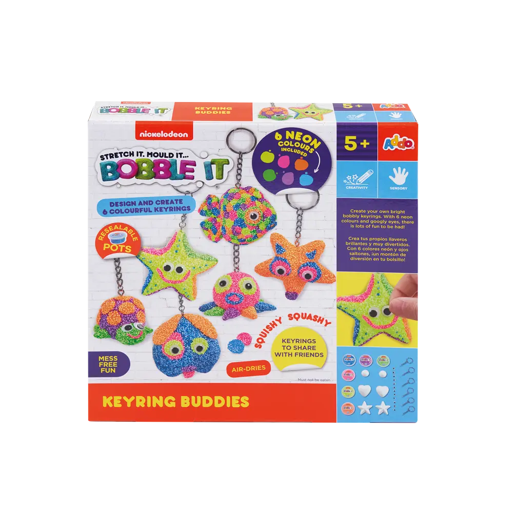 Nickelodeon Bobble It Keyring Buddies