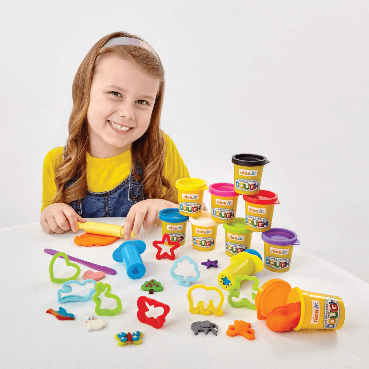 Nickelodeon Dough LotsOf Pots withAccessories 9x56g