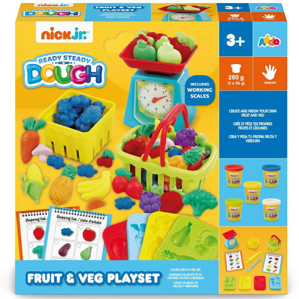 Nickelodeon Dough Fruit Vegetable Set