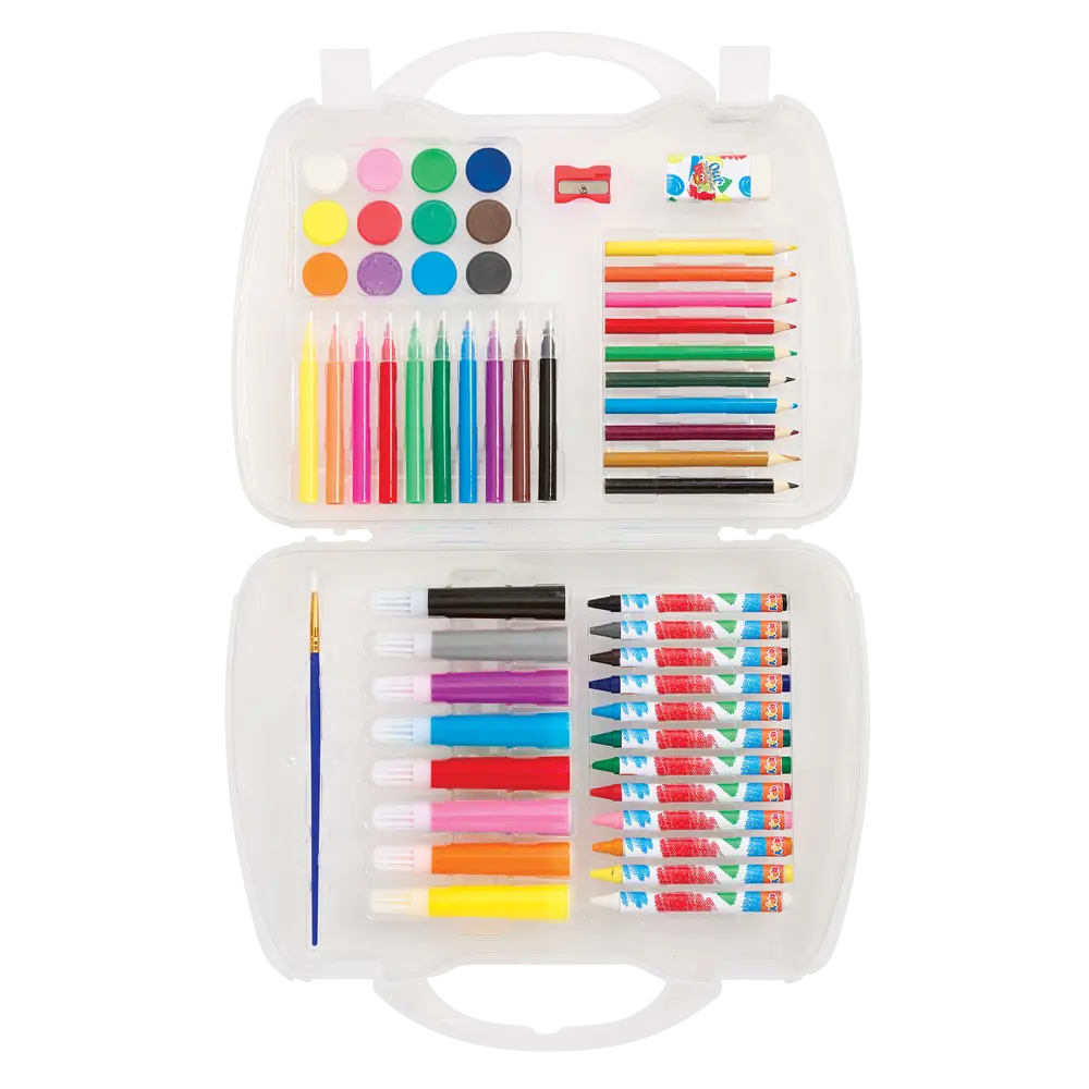ADDO Out of The Box Plastic Art Set 55-Piece