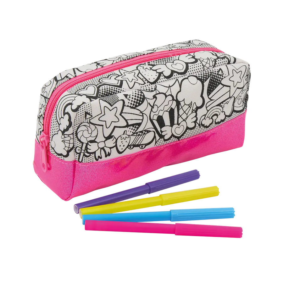 ADDO Out To Impress Colour Your Own Pencil Case