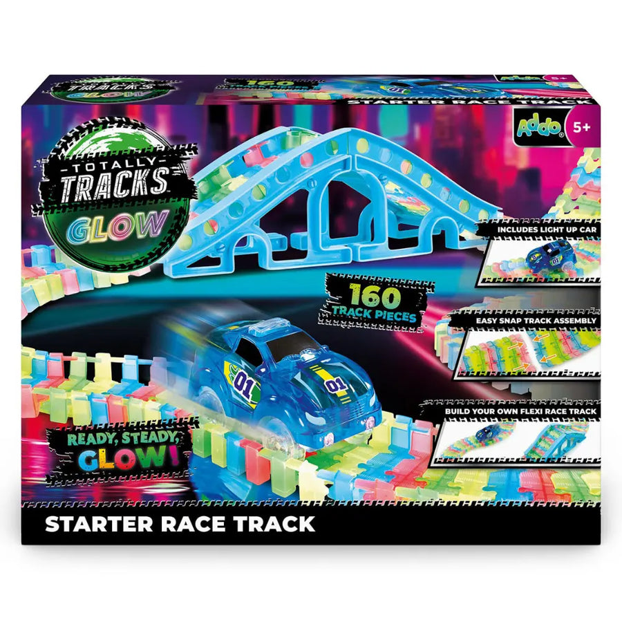 ADDO Totally Track Glow 160-Piece Set Battery-Operated