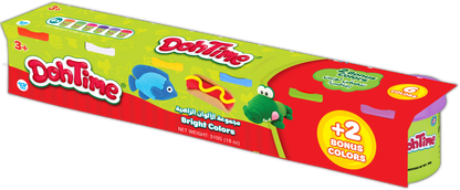 Dohtime Bright Colors 4+2 Pack Assortment