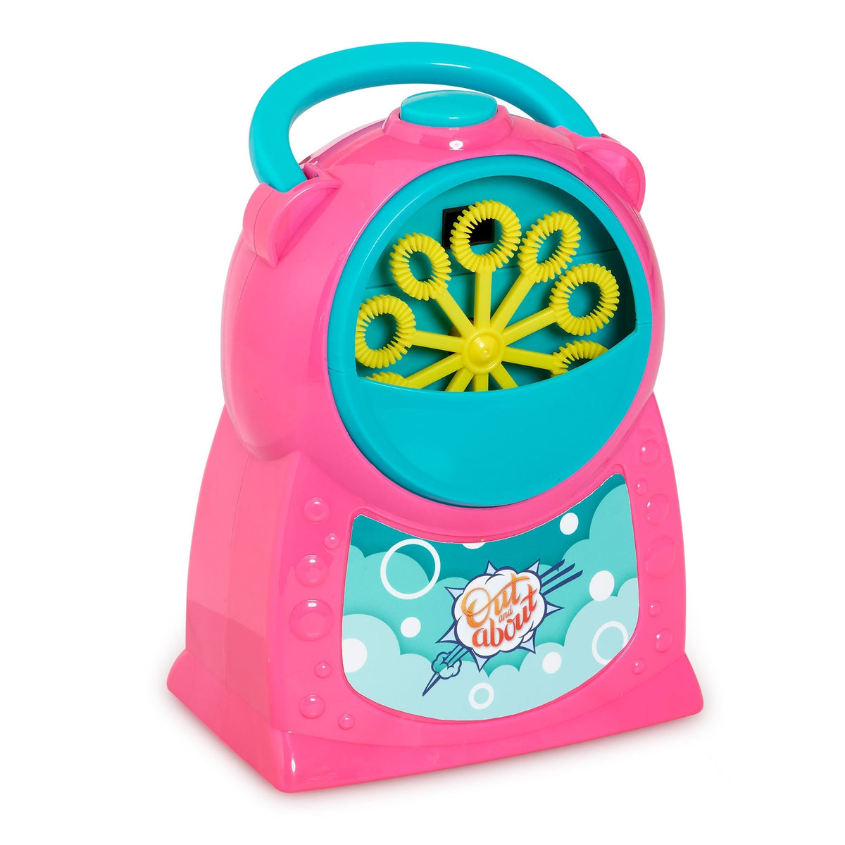 Addo Out and About Automatic Bubble Machine - Portable High-Output Motorized Blower