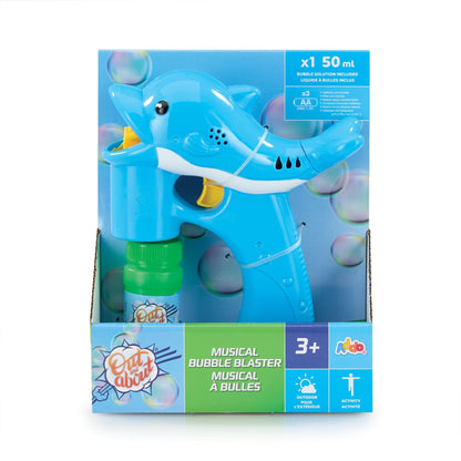 Addo Out and About Musical Bubble Blaster - Motorized Light-Up Bubble Blower with Sound - Sold per piece