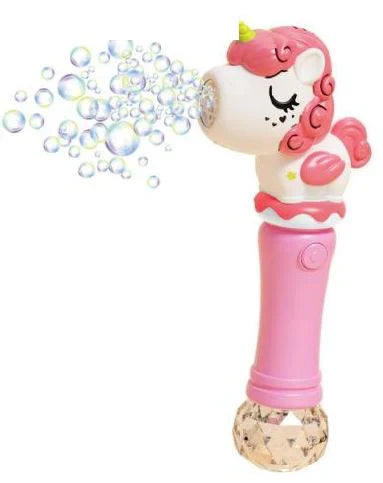 Out & About Bubbles Unicorn Bubble Wand for Ages 3 - 5
