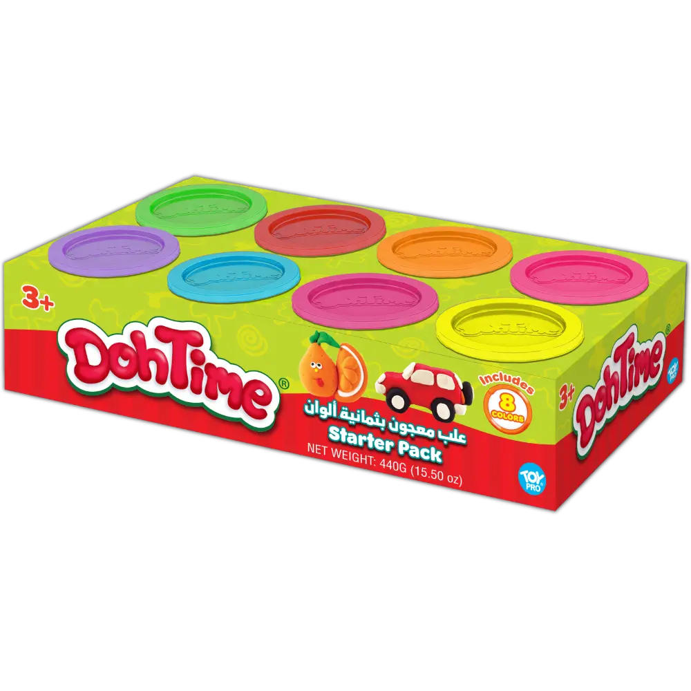 DohTime Bright Colors 8 pack 2 Oz