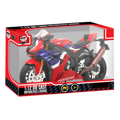 Vroom Die-Cast Motorcycle License 1/12 Assortment