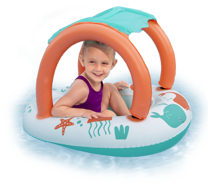 Bestway UVcare Babyseat Sea Animals 84x67cm