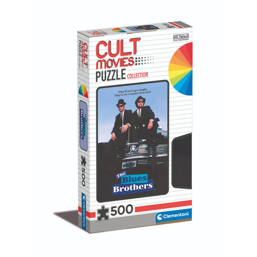 Clementoni Puzzle The Blues Brothers-Cult Movie 500-Piece