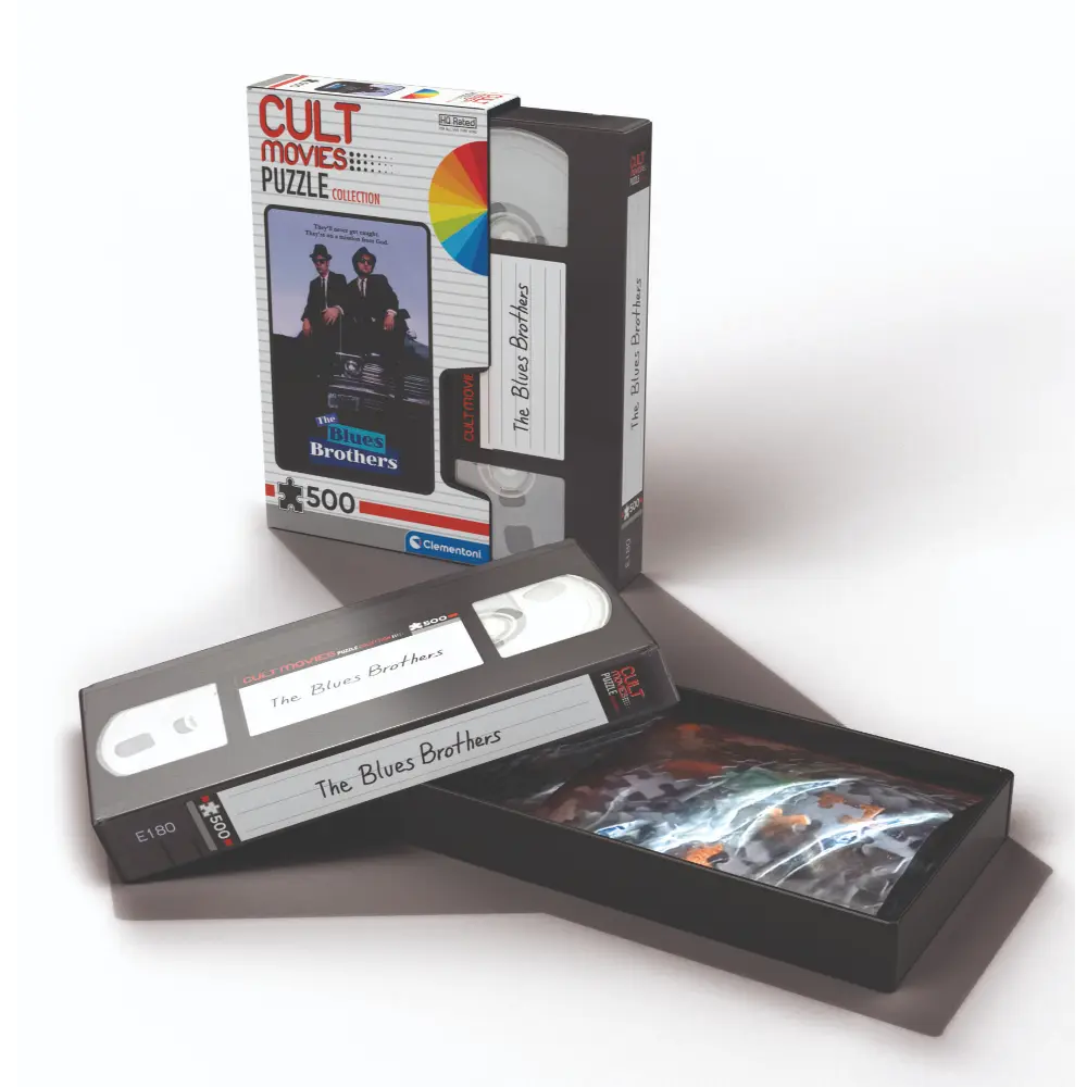 Clementoni Puzzle The Blues Brothers-Cult Movie 500-Piece