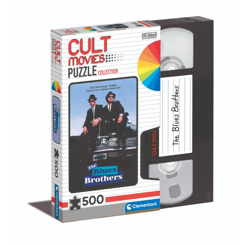 Clementoni Puzzle The Blues Brothers-Cult Movie 500-Piece