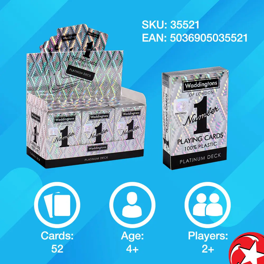 Waddingtons Number One Platinum Deck