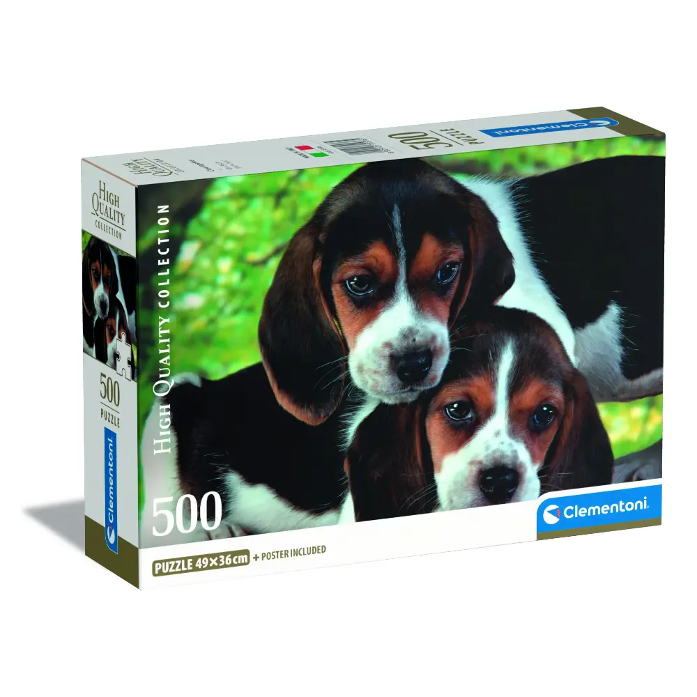 Clementoni Puzzle High Quality Collection Close Together with Poster 500-Piece