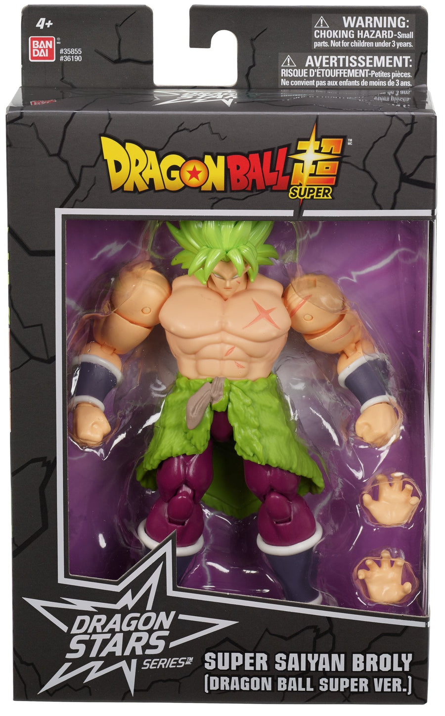 Dragonball Stars Super Saiyan Broly Action Figure 6.5 Inch